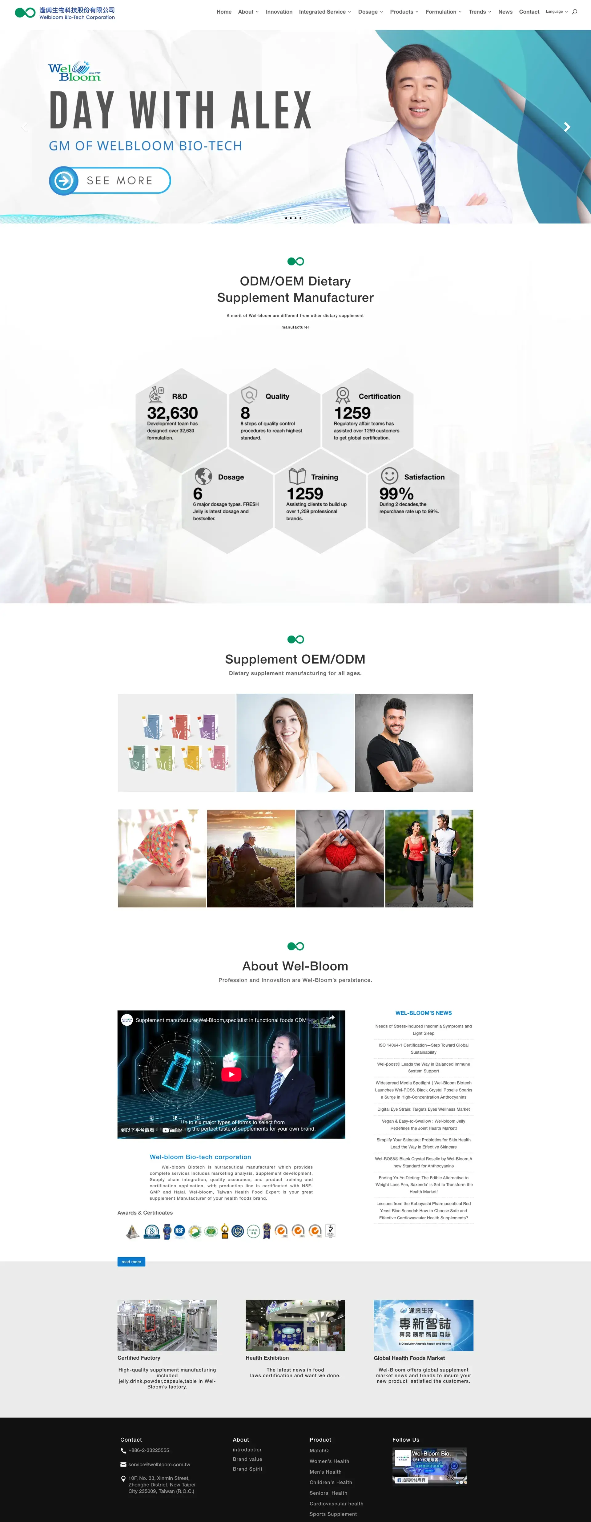 ODM/OEM dietary supplement & health food manufacturer | Welbloom