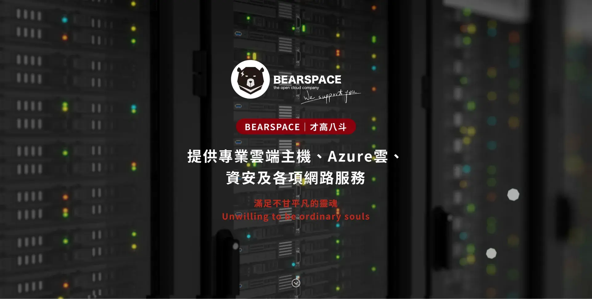 Bearspace 才高八斗｜提供專業雲端主機、azure雲、資安及各項網路服務